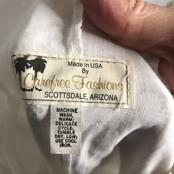 Vintage White Lace Skirt Set Womens Medium Fiary Feminine Victorian Western - Picture 13 of 16